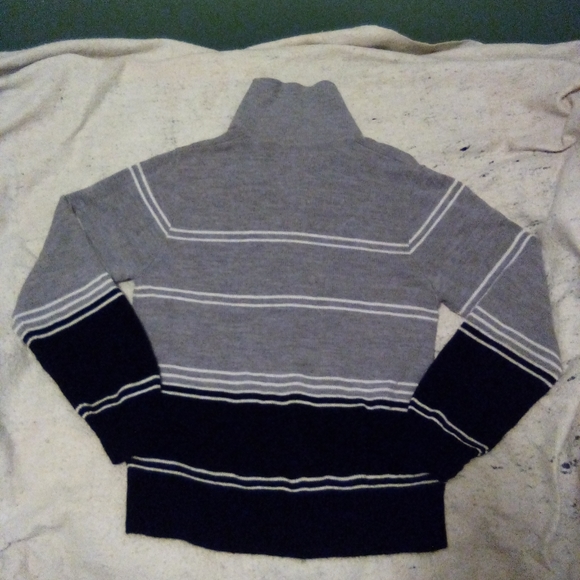 Int Ladies Garment Sportswear Gray Black and White Collared Sweater Size Large - Picture 10 of 16